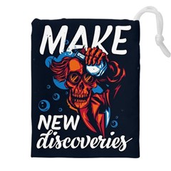 Make Devil Discovery  Drawstring Pouch (5xl) by Saikumar