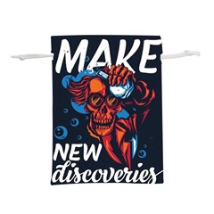 Make Devil Discovery  Lightweight Drawstring Pouch (s) by Saikumar