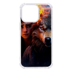 Be Fearless Iphone 13 Pro Tpu Uv Print Case by Saikumar