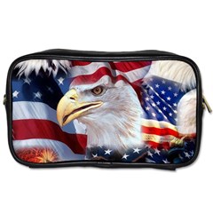 United States Of America Images Independence Day Toiletries Bag (two Sides) by Ket1n9