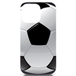 Soccer Ball iPhone 14 Pro Max Black UV Print Case Front