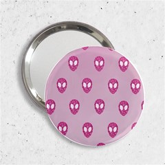 Alien Pattern Pink 2 25  Handbag Mirrors by Ket1n9