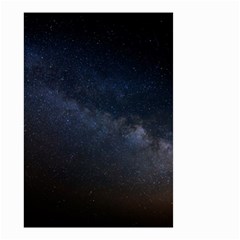 Cosmos Dark Hd Wallpaper Milky Way Small Garden Flag (two Sides) by Ket1n9