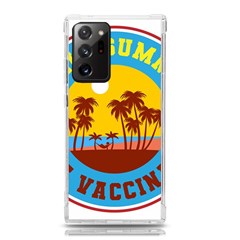 Vaccination Summer Samsung Galaxy Note 20 Ultra Tpu Uv Case by Cendanart