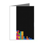 Tetris Game Mini Greeting Cards (Pkg of 8) Right