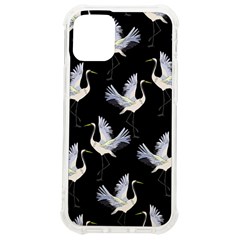 Crane Pattern Bird Animal Iphone 12 Mini Tpu Uv Print Case	 by Bedest