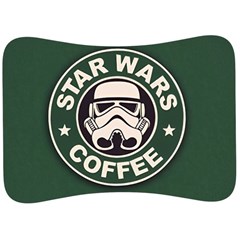 Stormtrooper Coffee Velour Seat Head Rest Cushion by Cendanart