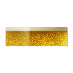 Light Beer Texture Foam Drink In A Glass Sticker Bumper (100 Pack) by Cemarart