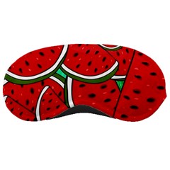 Summer Watermelon Fruit Sleep Mask by Cemarart