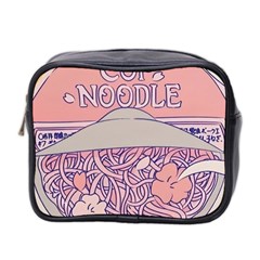 Ramen Kawaii Aesthetic Pink Mini Toiletries Bag (two Sides) by Cemarart