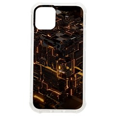 Cube Forma Glow 3d Volume Iphone 12 Mini Tpu Uv Print Case	 by Bedest