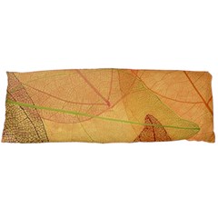 Leaves Patterns Colorful Leaf Pattern Body Pillow Case (dakimakura) by Cemarart