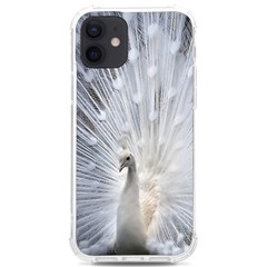 White Peacock Bird Iphone 12/12 Pro Tpu Uv Print Case by Ndabl3x