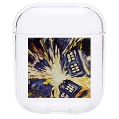 Tardis Doctor Who Pattern Hard Pc Airpods 1/2 Case by Cemarart