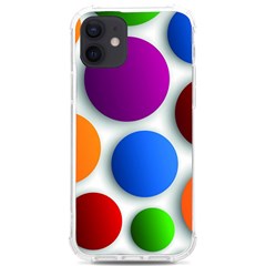 Abstract Dots Colorful Iphone 12/12 Pro Tpu Uv Print Case by nateshop