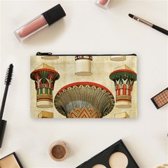 Egyptian Architecture Column Cosmetic Bag (small) by Proyonanggan