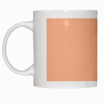 Peach Fuzz 2024 White Mug Left