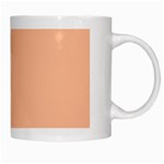 Peach Fuzz 2024 White Mug Right