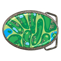 Golf Course Par Golf Course Green Belt Buckles by Cemarart