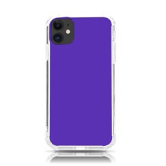 Ultra Violet Purple Iphone 11 Tpu Uv Print Case by bruzer