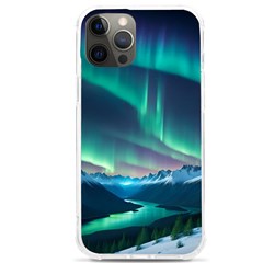 Aurora Borealis Iphone 12 Pro Max Tpu Uv Print Case by Ndabl3x