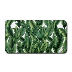 Green Banana Leaves Medium Bar Mat by goljakoff