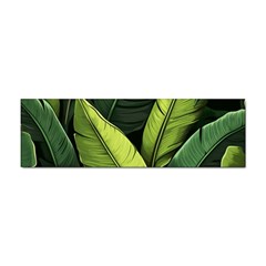 Banana Leaves Pattern Sticker Bumper (10 Pack) by goljakoff