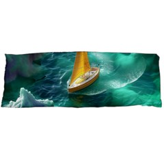 Dolphin Swimming Sea Ocean Body Pillow Case (dakimakura) by Cemarart