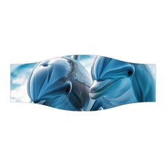 Dolphin Swimming Sea Ocean Stretchable Headband by Cemarart