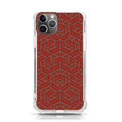 Hexagon Motif Geometric Tribal Style Pattern Iphone 11 Pro 5 8 Inch Tpu Uv Print Case by dflcprintsclothing