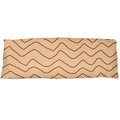 Background Wavy Zig Zag Lines Body Pillow Case (dakimakura) by Cemarart