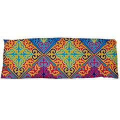 Colorful Flora Flora Kazakh Pattern Body Pillow Case (dakimakura) by Cemarart