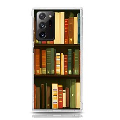 Books Bookshelves Library Fantasy Apothecary Book Nook Literature Study Samsung Galaxy Note 20 Ultra Tpu Uv Case by Grandong