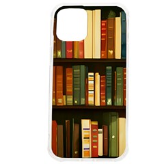 Books Bookshelves Library Fantasy Apothecary Book Nook Literature Study Iphone 12 Pro Max Tpu Uv Print Case by Grandong