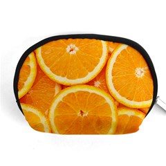 Oranges Textures, Close-up, Tropical Fruits, Citrus Fruits, Fruits Accessory Pouch (medium) by nateshop