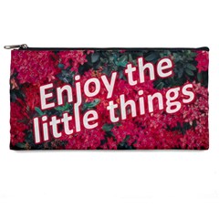 Indulge In Life s Small Pleasures  Pencil Case by dflcprintsclothing