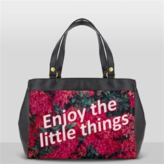 Indulge In Life s Small Pleasures  Oversize Office Handbag by dflcprintsclothing