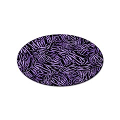 Enigmatic Plum Mosaic Sticker Oval (100 Pack) by dflcprintsclothing