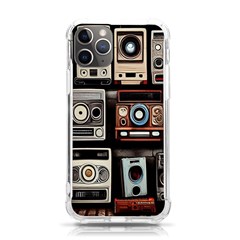 Retro Cameras Old Vintage Antique Technology Wallpaper Retrospective Iphone 11 Pro 5 8 Inch Tpu Uv Print Case by Grandong