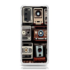 Retro Cameras Old Vintage Antique Technology Wallpaper Retrospective Samsung Galaxy S20 6 2 Inch Tpu Uv Case by Grandong