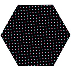 Pattern Dots Dot Seamless Wooden Puzzle Hexagon by Maspions