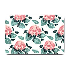 Flowers Hydrangeas Small Doormat by Maspions