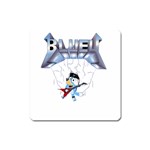 bluey, bluey dad, bluey kids, Square Magnet Front