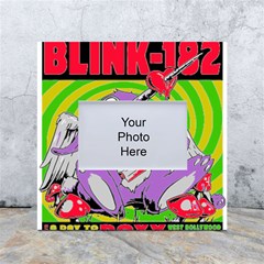 Blink 182 White Box Photo Frame 4  X 6  by avitendut