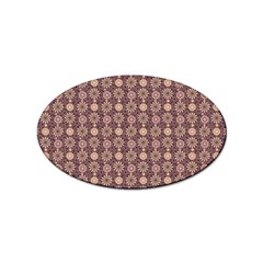 Mandala Flower 1 Mandala Flower  Sticker Oval (100 Pack) by DinkovaArt