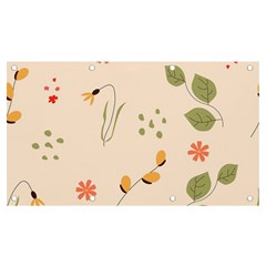 Spring Art Floral Pattern Design Banner And Sign 7  X 4  by Maspions