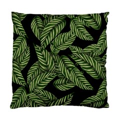 Background Pattern Leaves Texture Standard Cushion Case (two Sides) by Maspions