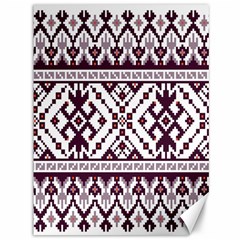 Illustration Ukrainian Folk Seamless Pattern Ornament Canvas 36  X 48  by Proyonanggan