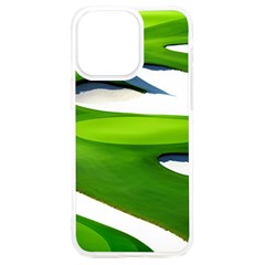 Golf Course Par Green Iphone 15 Plus Tpu Uv Print Case by Proyonanggan