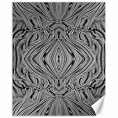 Black And White Pattern 1 Canvas 16  X 20  by 2607694